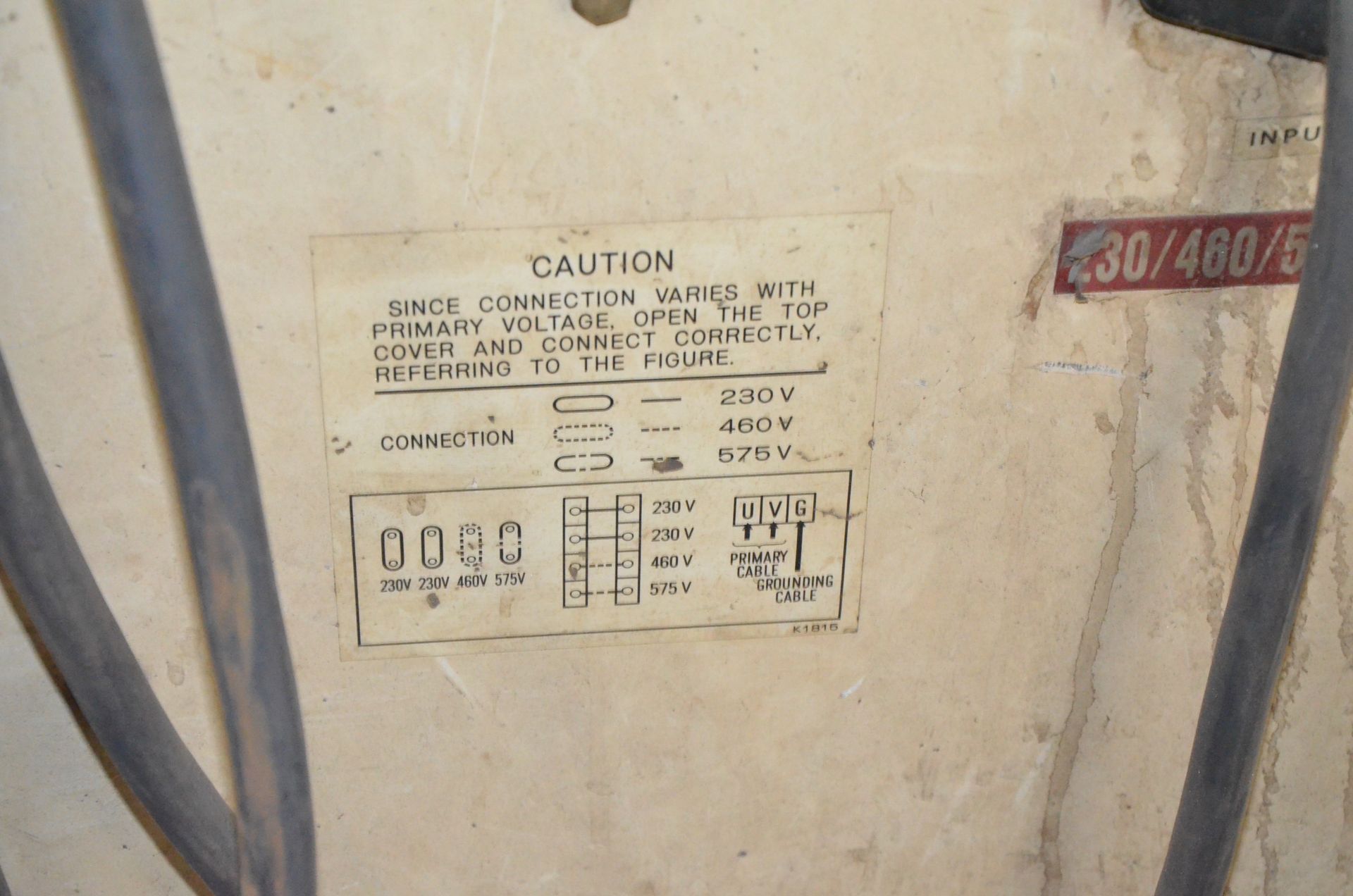 LOT/ ACCUTIG P500 WELDING POWER SOURCE AND THERMAL DYNAMICS CUTMASTER 151 PLASMA CUTTER, BOTH NOT IN - Image 2 of 3