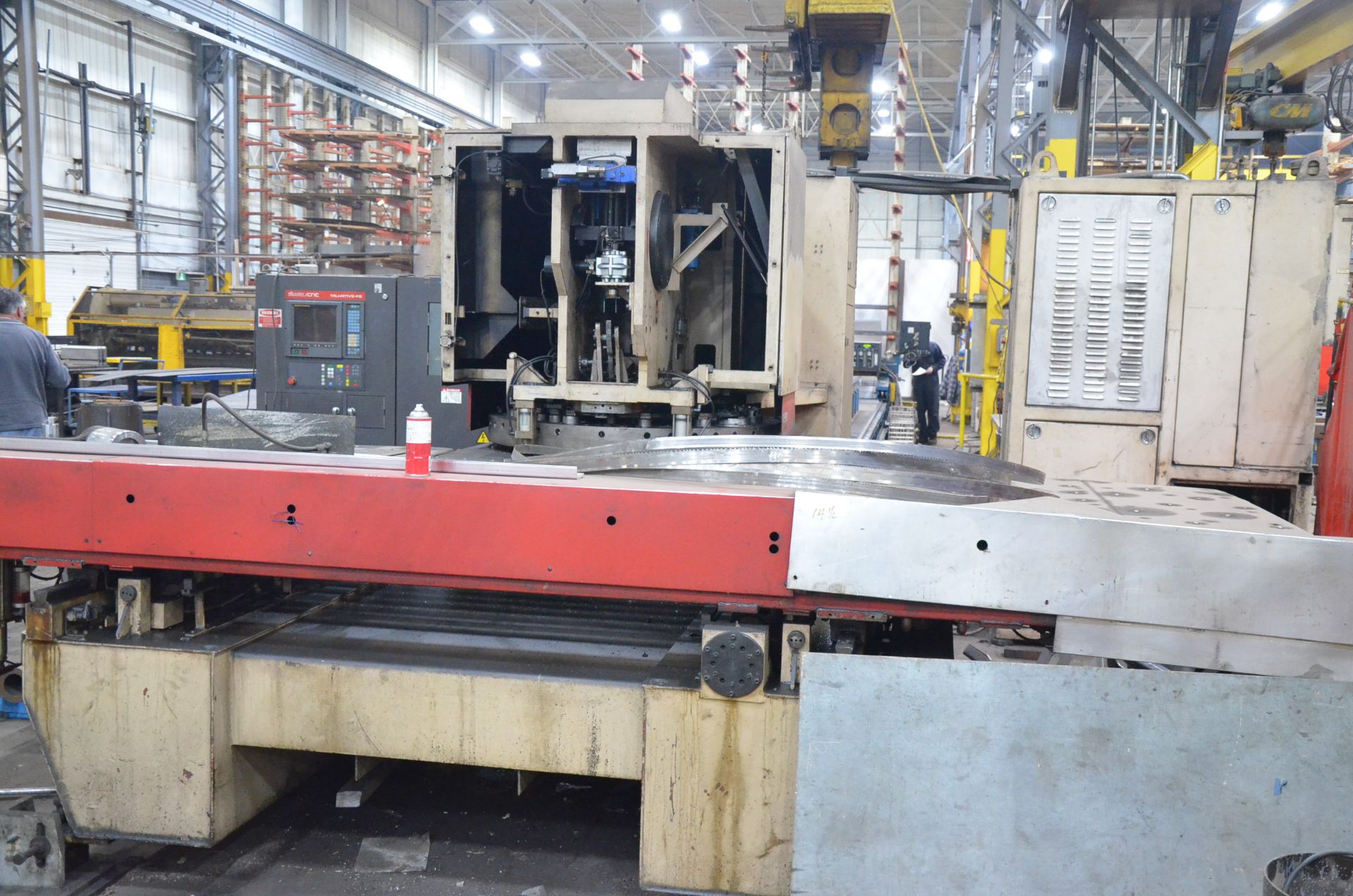 WIEDEMAN MURATECH VECTRUM 500 M-5 P4834 CNC TURRET PUNCH WITH FANUC OO-P CNC CONTROL, 52 STATION - Image 2 of 14