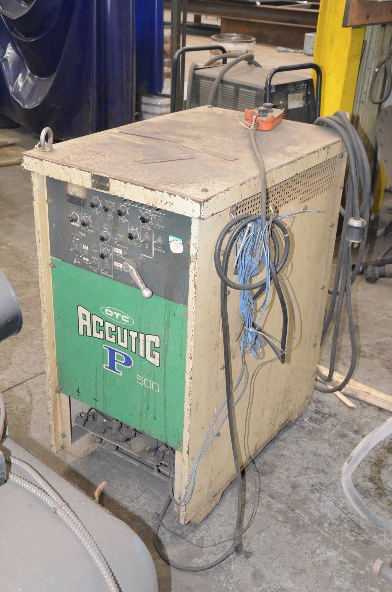 LOT/ ACCUTIG P500 WELDING POWER SOURCE AND THERMAL DYNAMICS CUTMASTER 151 PLASMA CUTTER, BOTH NOT IN