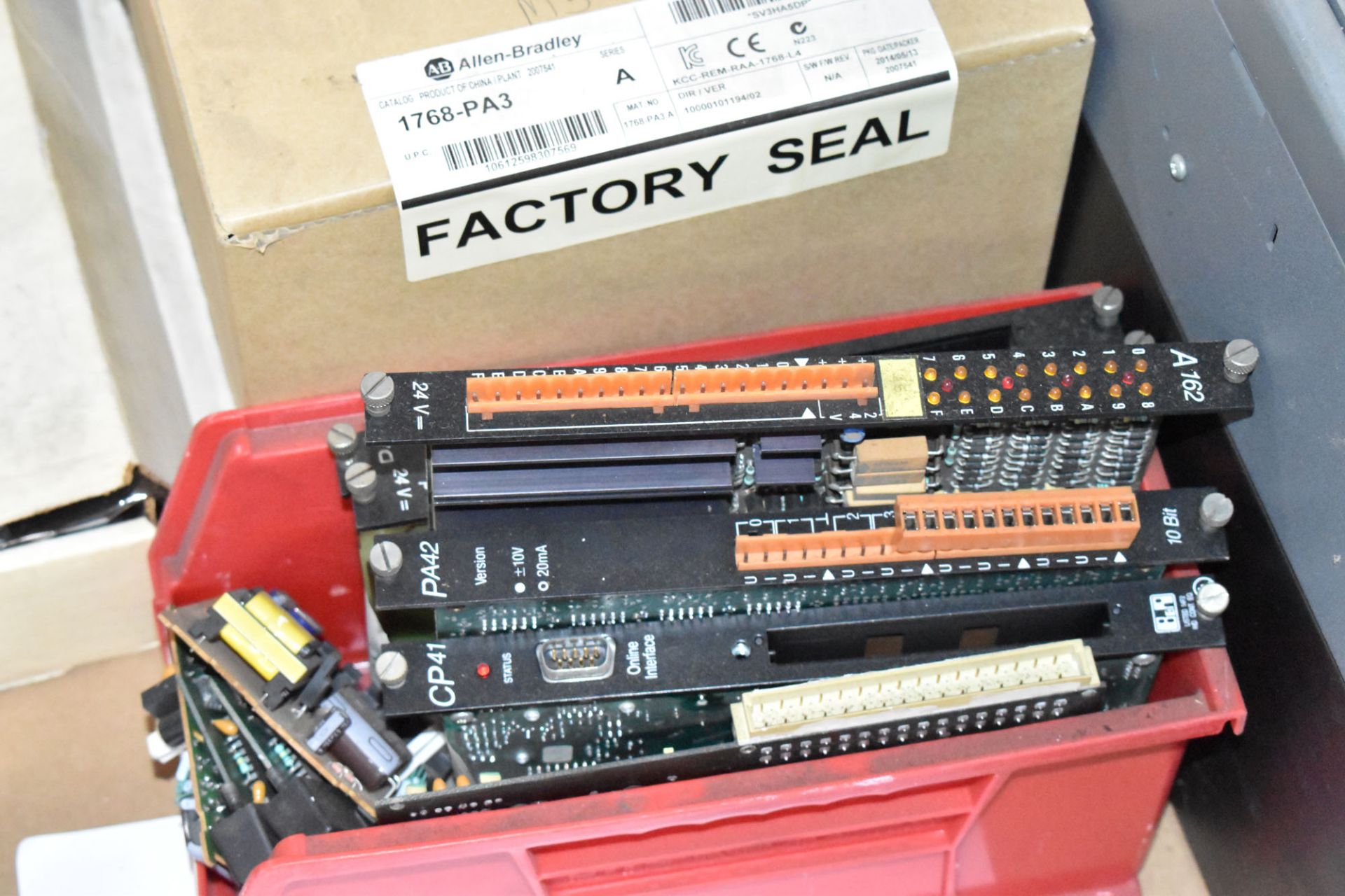 LOT/ PALLET WITH CONTENTS CONSISTING OF ELECTRICAL PANELS, PARTS, AND EXTRUDER LINE COMPONENTS [ - Image 4 of 5