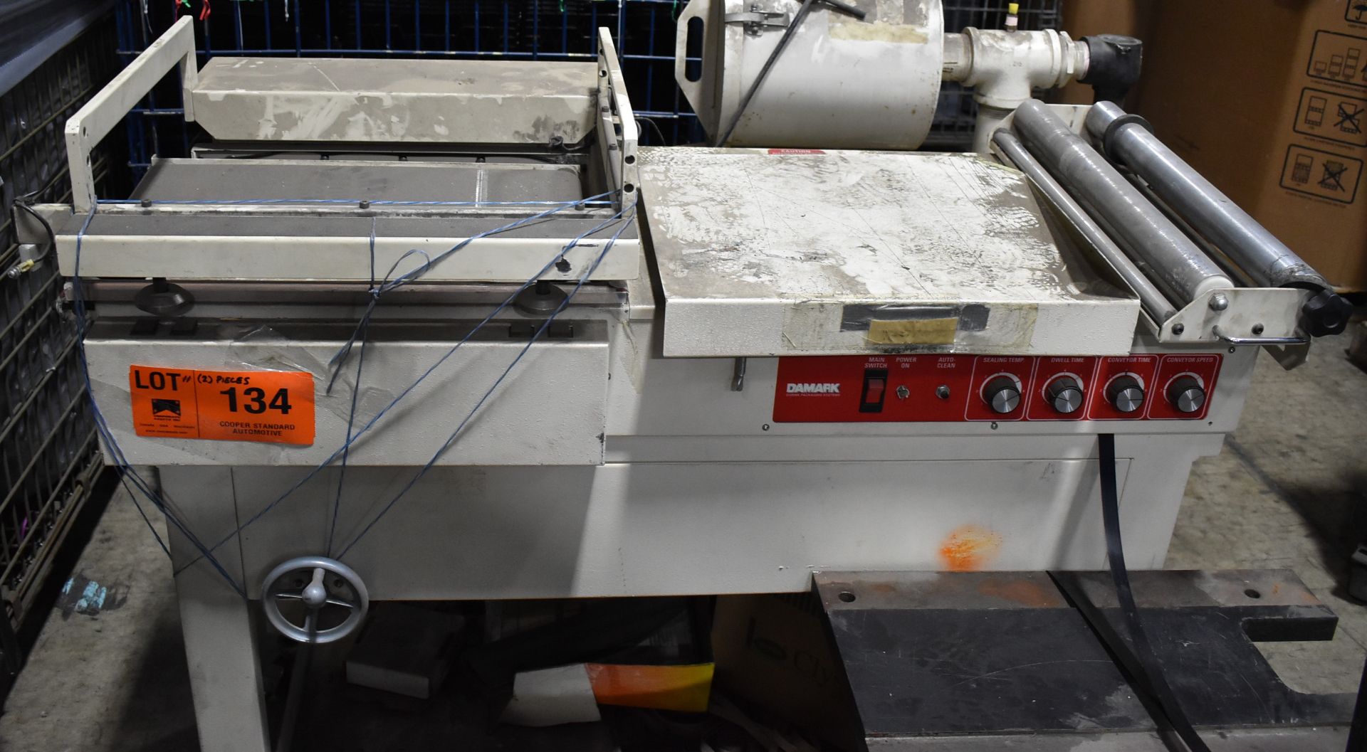 DAMARK PACKAGING & SEALING MACHINE, S/N: N/A (LOCATED IN BRAMPTON, ON) [RIGGING FEES FOR LOT #