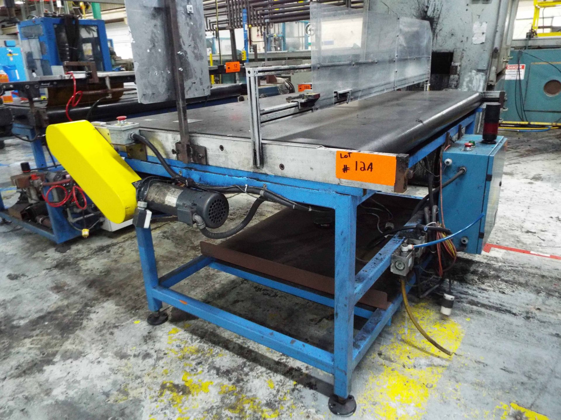 R.P. PRODUCTS BELT CONVEYOR TABLE, S/N: N/A (CI)