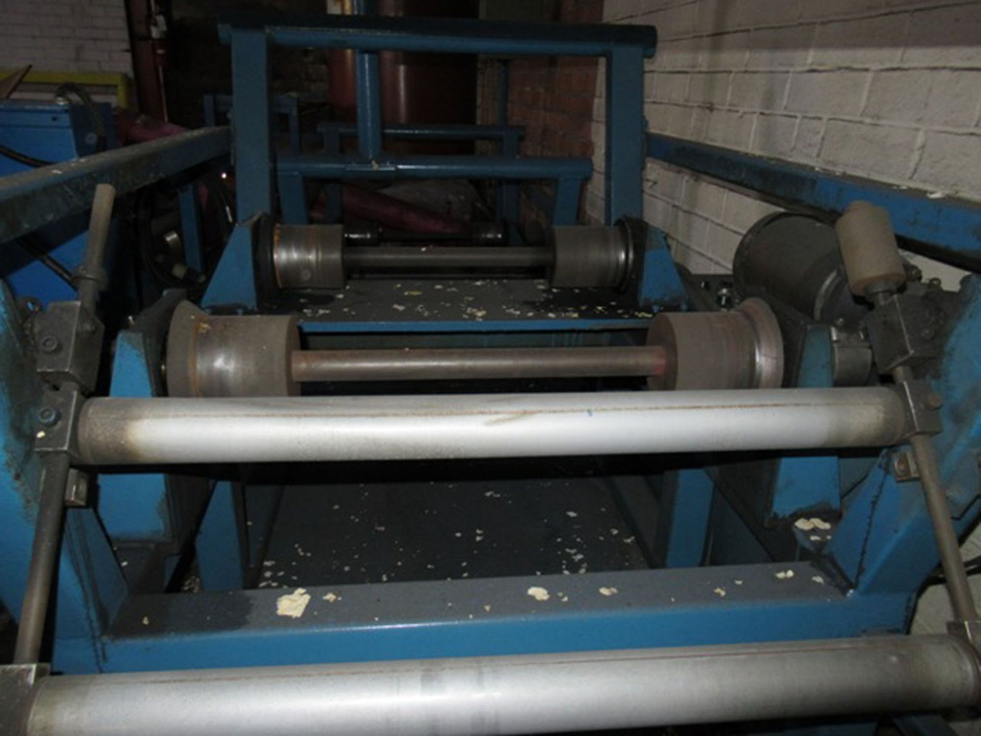 ACM-030 LINE ACCUMULATOR WITH 53" THROAT CAPACITY, (2) REELS WITH (14) 3" ROLLS PER REEL, ALLEN- - Image 16 of 17