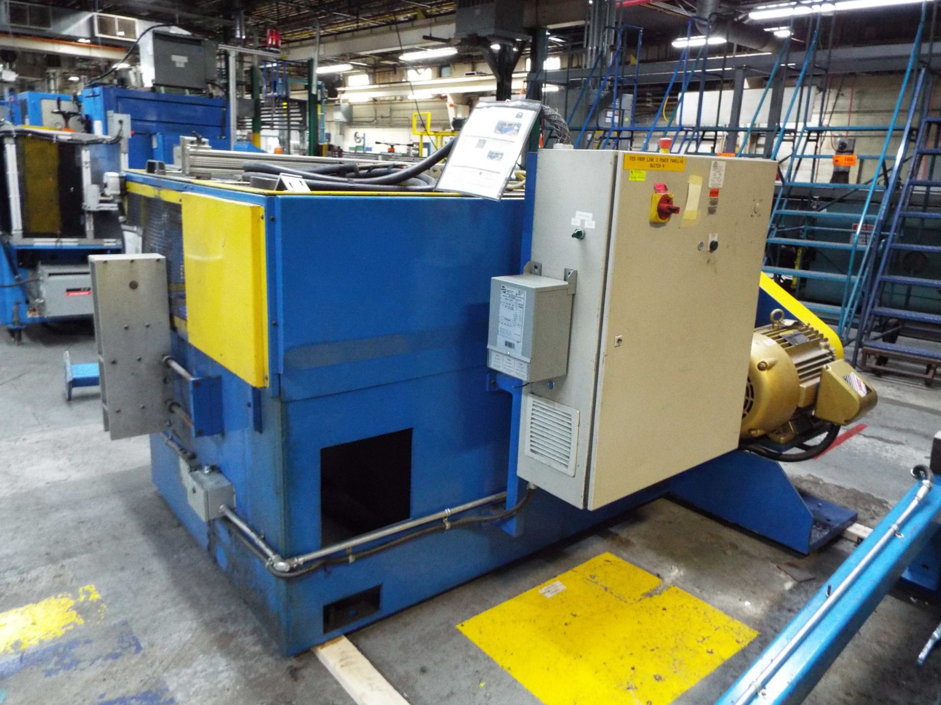 STRATFORD AUTOMATION ROLLING MILL WITH 40HP MOTOR, S/N: 040813 (CI) - Image 7 of 11