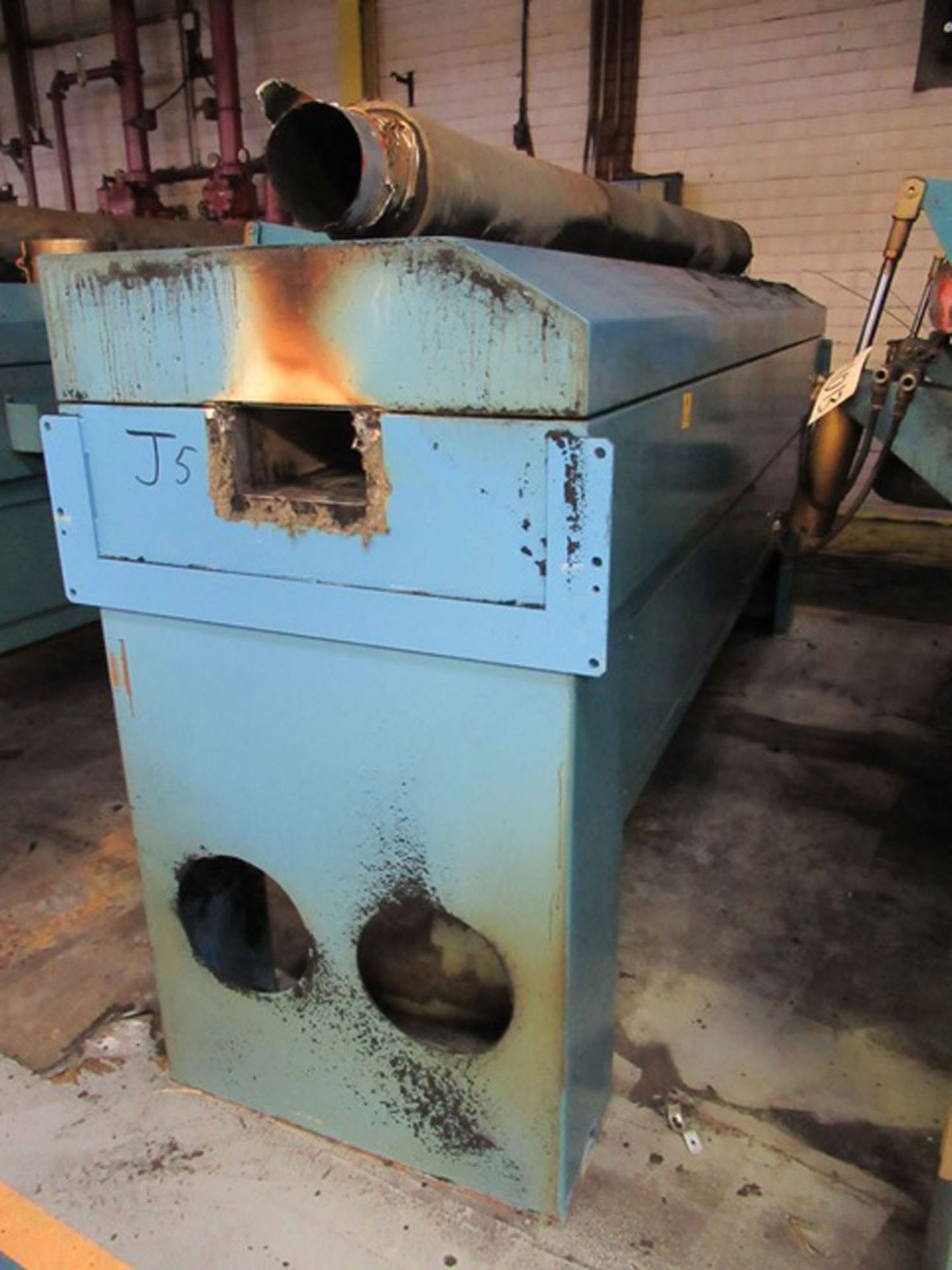 GERLACH 3M OVEN WITH 60KW KROMSCHRODER BURNERS, 8" X 4" PART OPENING, S/N: N/A (CI) [1012] ( - Image 3 of 4