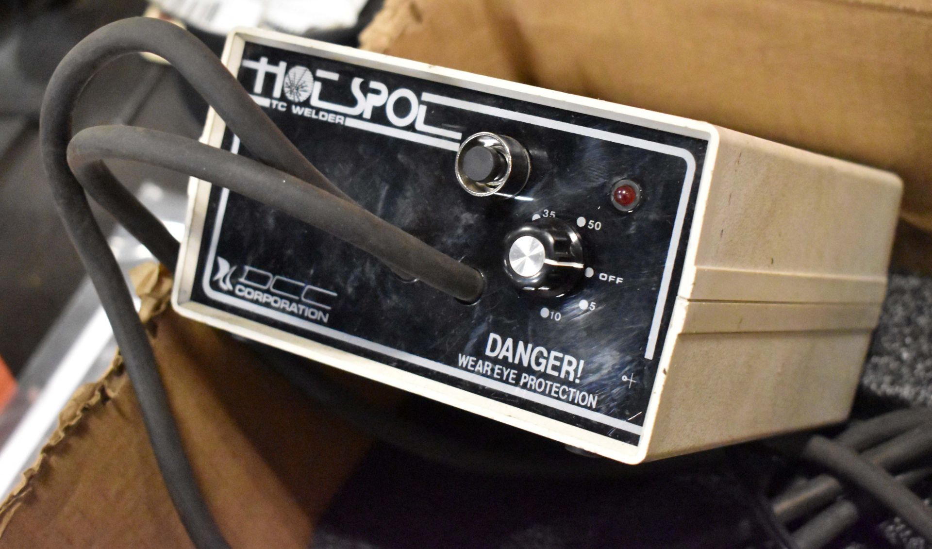 MILLER HOT SPOT THERMOCOUPLE WELDER ATTACHMENT [RIGGING FEES FOR LOT #19 B - $10 USD PLUS APPLICABLE - Bild 2 aus 3