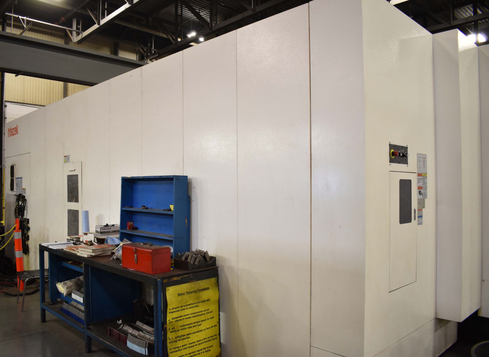 MAZAK (2011) SUPER VELOCITY CENTER 2000L/200-II HIGH SPEED CNC TRAVELLING COLUMN VERTICAL - Bild 6 aus 11