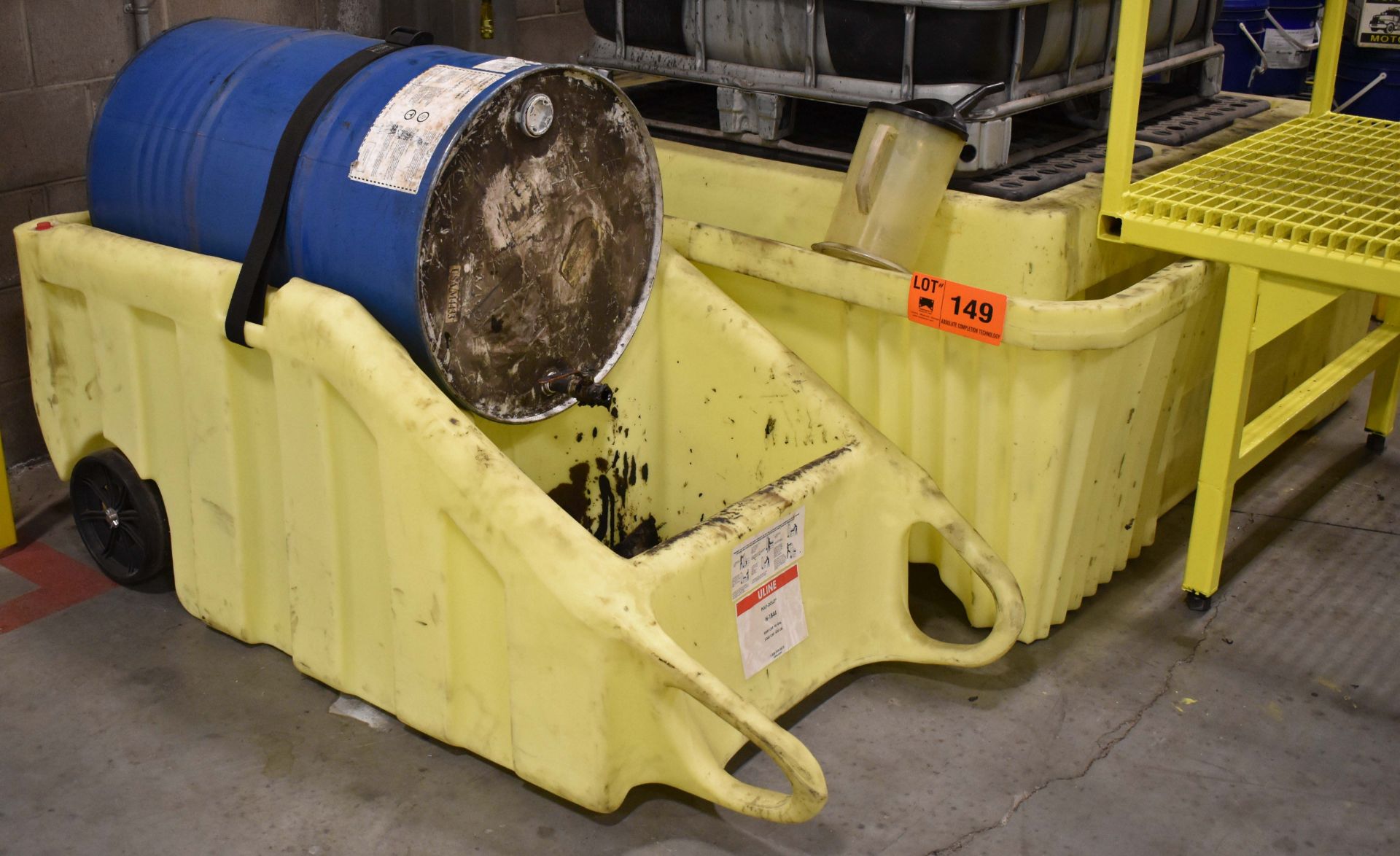 LOT/ SPILL TRAYS, DRUM TRAY & SPILL KITS (NO CHEMICALS, OR LUBRICANTS) [RIGGING FEES FOR LOT #