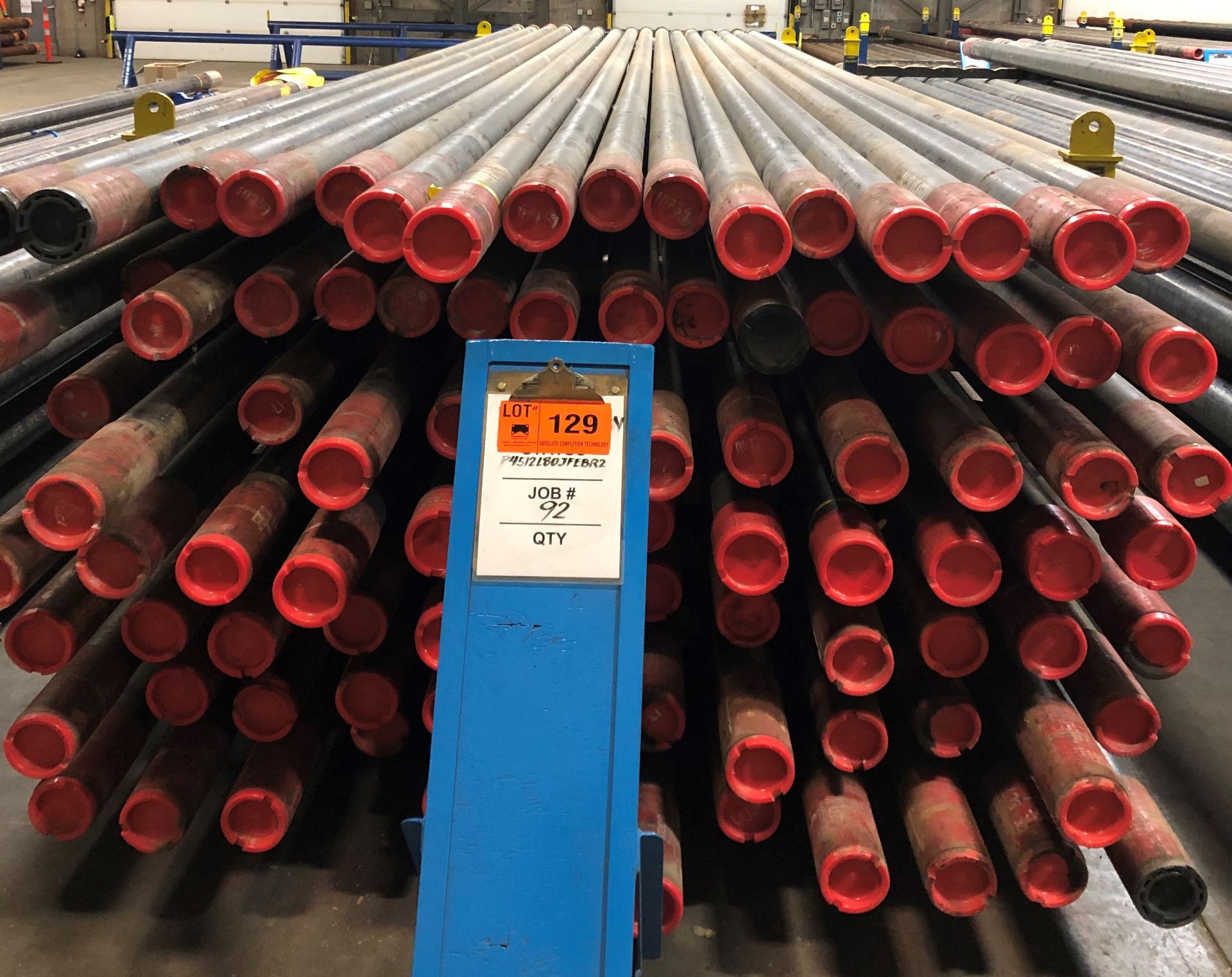 LOT/ (92 PCS) USABLE PIPE 4.5" OD, 12.6 LB/FT, L80, JFE BEAR CONNECTION, R2 LENGTH, PxB