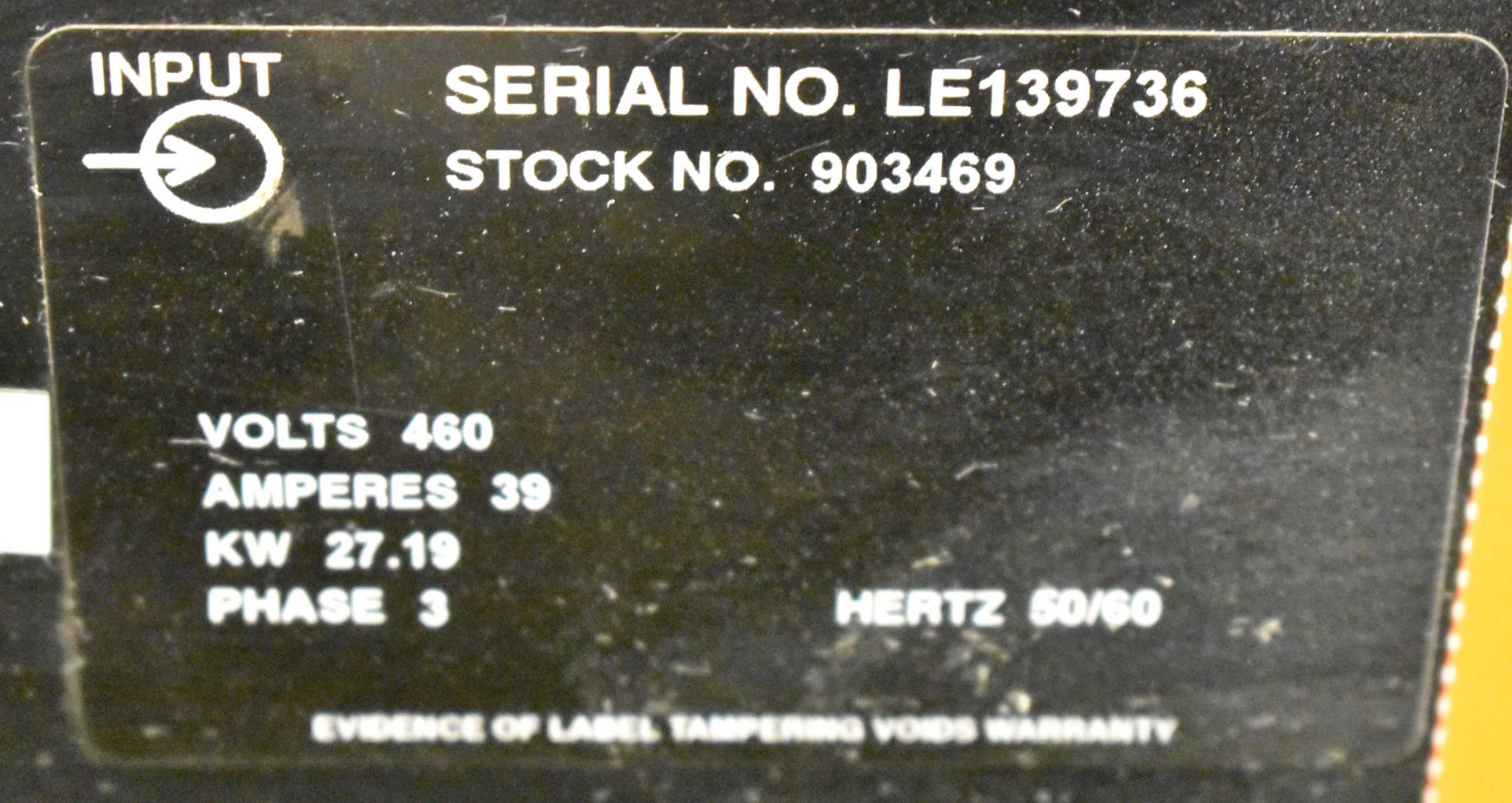 MILLER (2004) INTELLIFIRE 250 INDUCTION HEATING WELDING POWER SOURCE WITH MILLER IH/TS DIGITAL - Image 3 of 3