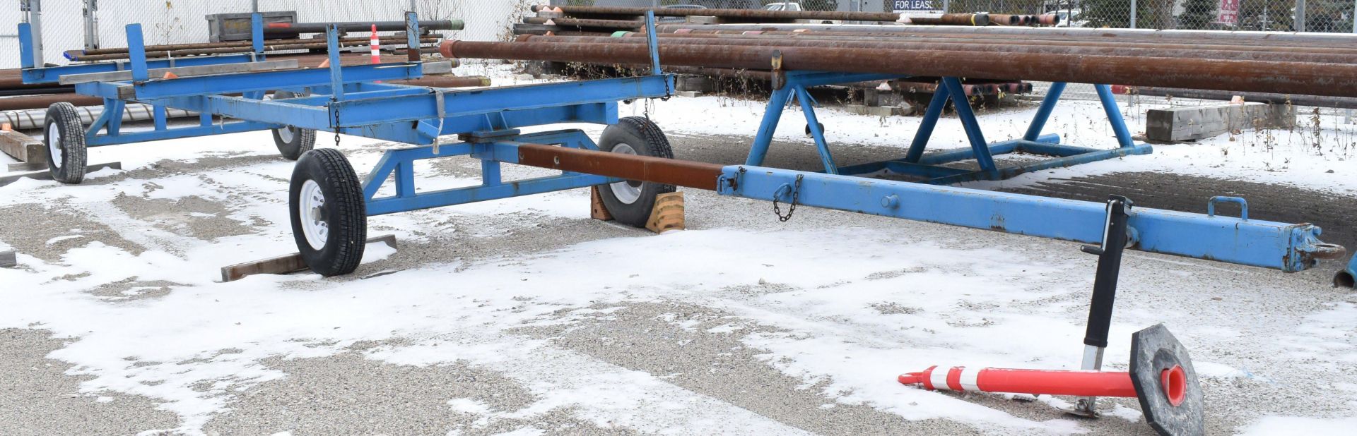 284" X 102" MATERIAL WAGON WITH APPROX. 8000 LB. CAPACITY [RIGGING FEES FOR LOT #132 A - $100 USD