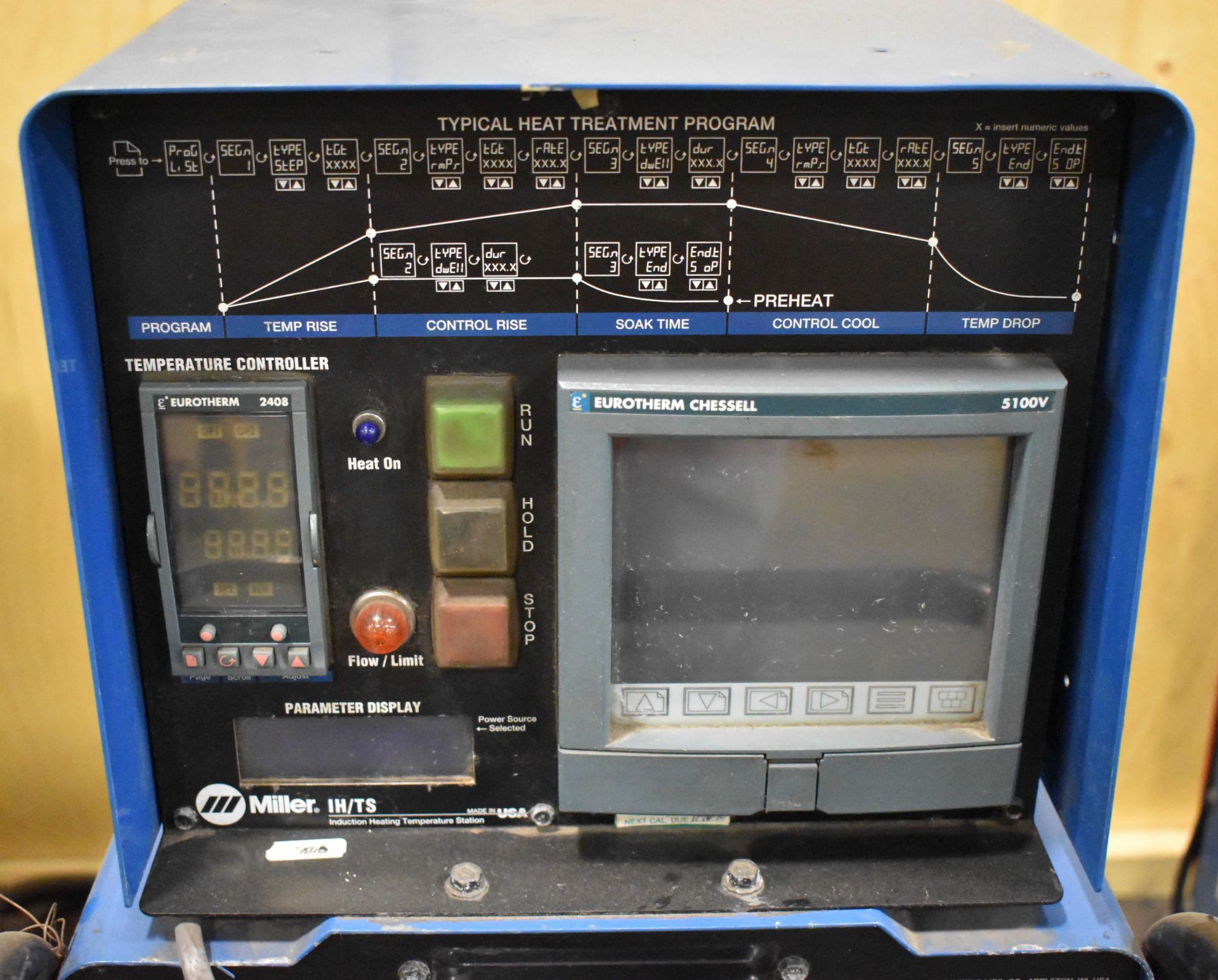 MILLER (2004) INTELLIFIRE 250 INDUCTION HEATING WELDING POWER SOURCE WITH MILLER IH/TS DIGITAL - Image 2 of 3