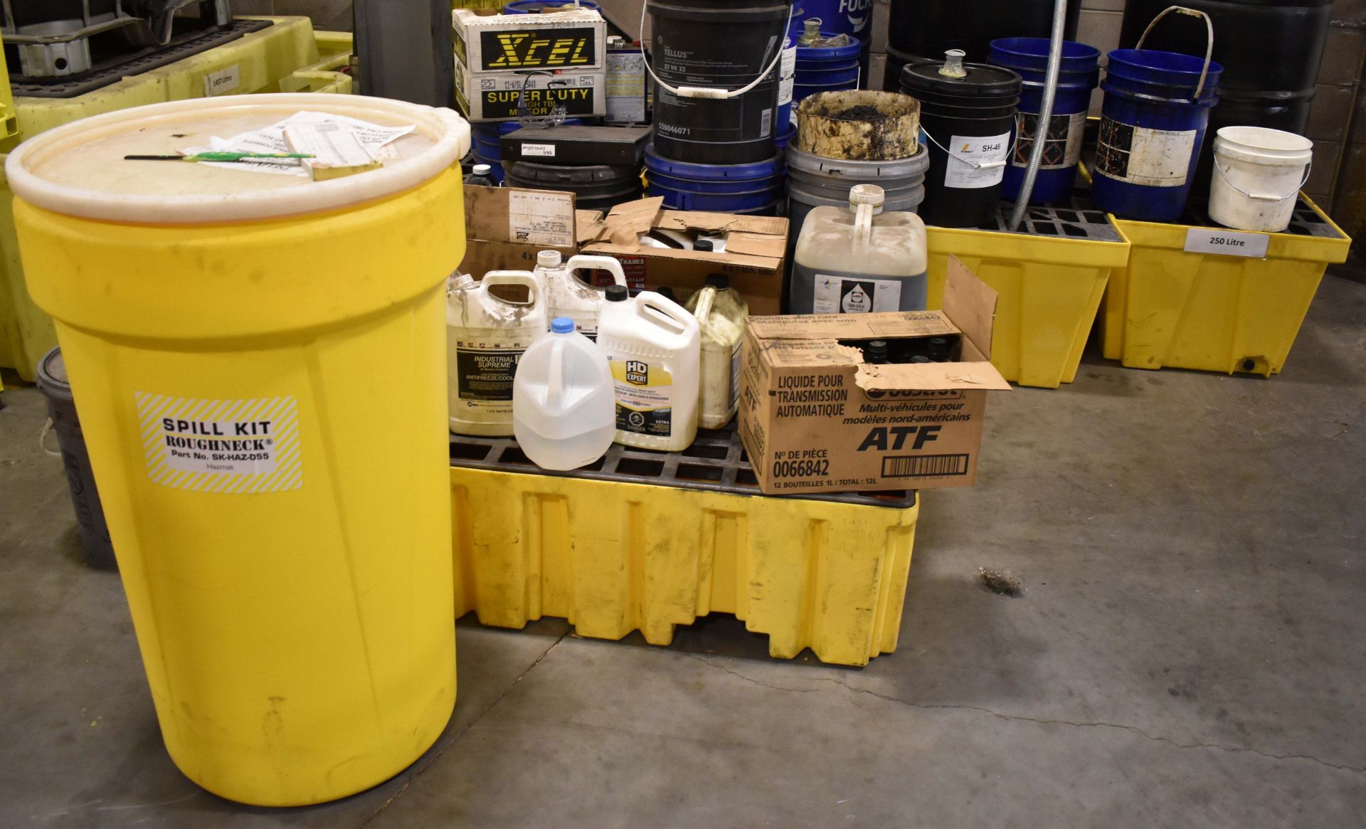LOT/ SPILL TRAYS, DRUM TRAY & SPILL KITS (NO CHEMICALS, OR LUBRICANTS) [RIGGING FEES FOR LOT # - Image 2 of 2