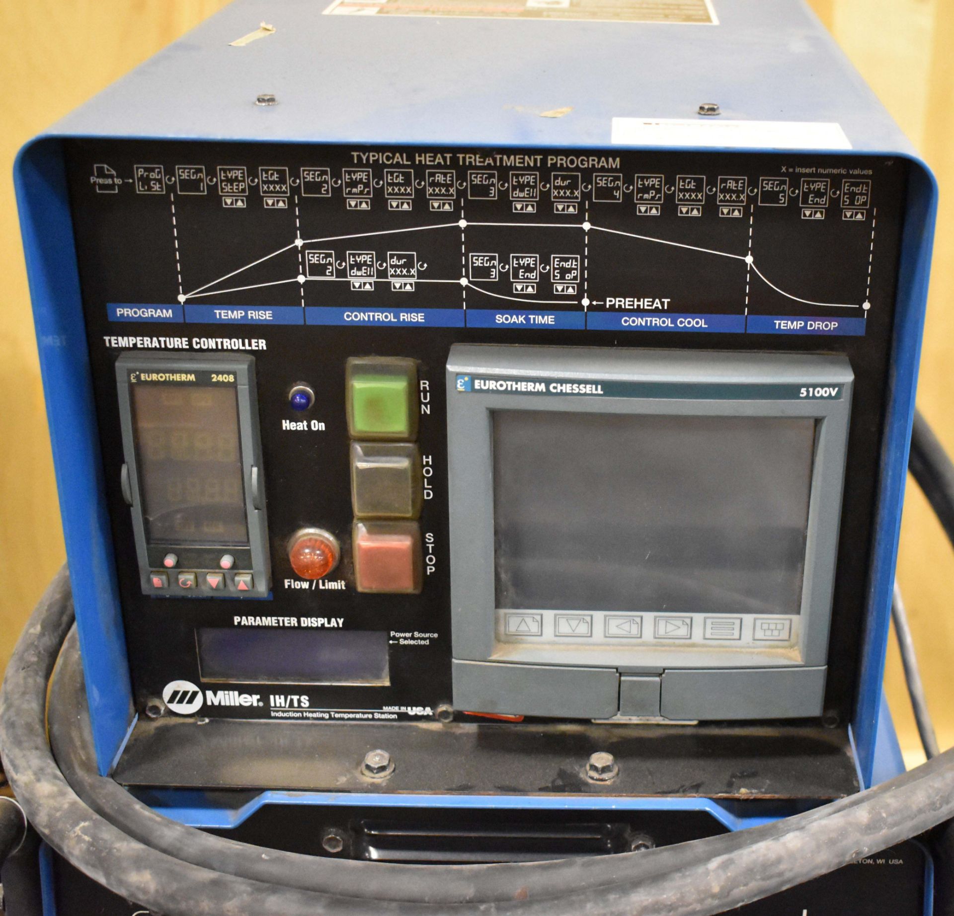 MILLER (2005) INTELLIFIRE 250 INDUCTION HEATING WELDING POWER SOURCE WITH MILLER IH/TS DIGITAL - Image 2 of 3