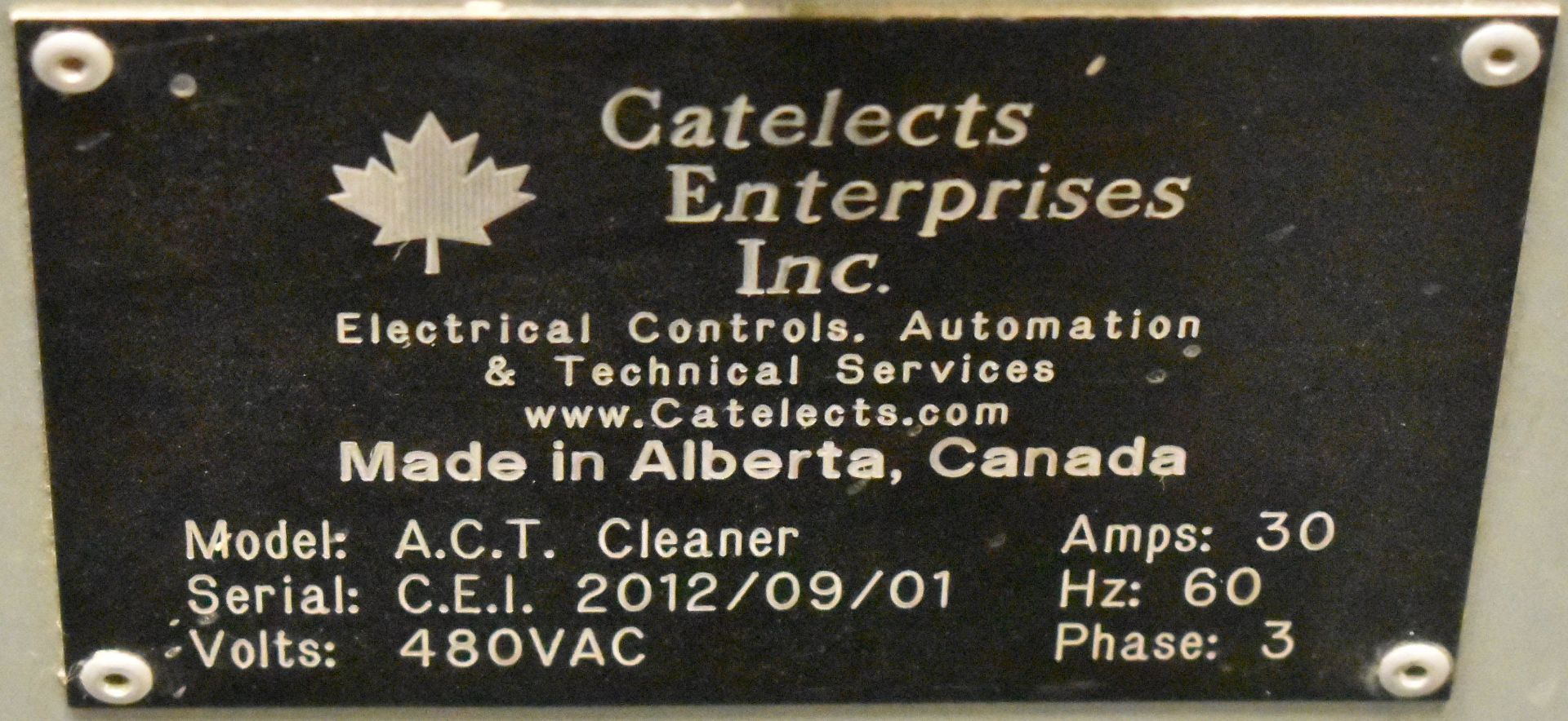 CATELECTS (2012) MODEL A.C.T. CLEANER PIPE DEBURRING MACHINE WITH APPROX. 40' TRAVEL, 7.5 HP SPINDLE - Image 10 of 10