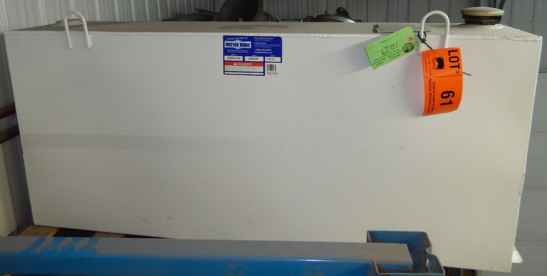 BETTERFLUID 88 GAL. CAPACITY FUEL TANK (CI) [SKU 1079] (LOCATED IN DIDSBURY, AB) [RIGGING FEE FOR