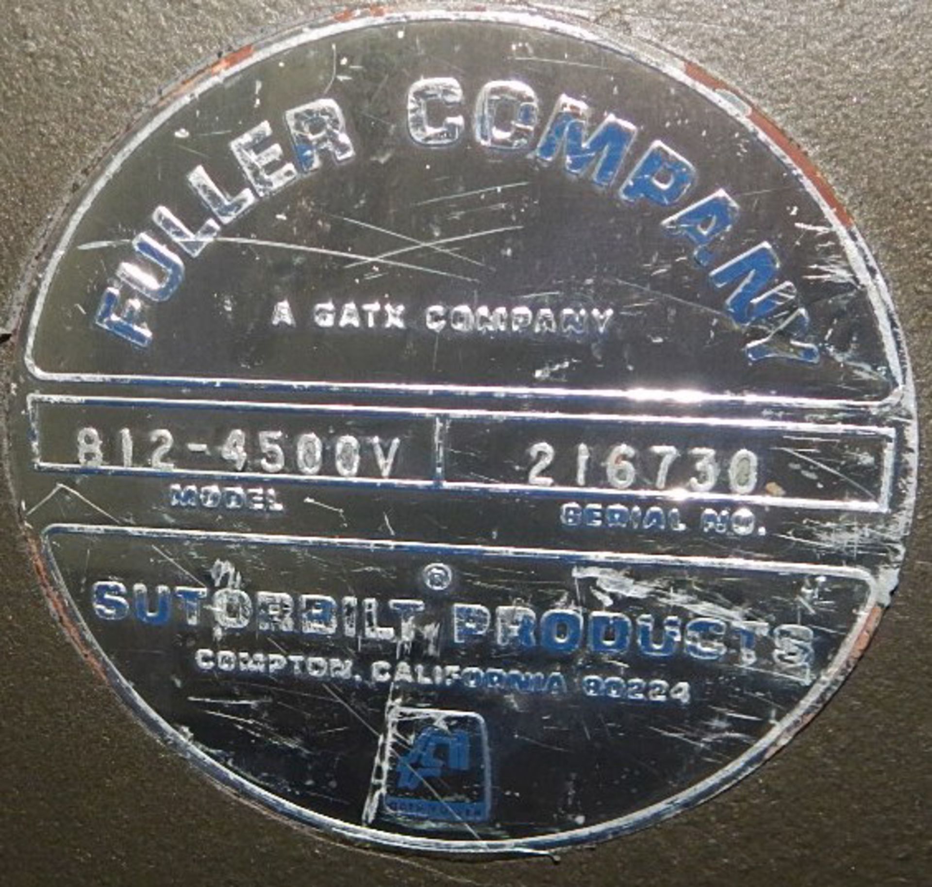 SUTORBILT GARDNER-DENVER 812-4500V BLOWER, S/N: 216730 (CI) [SKU 1283] (LOCATED IN DIDSBURY, AB) [ - Image 4 of 4