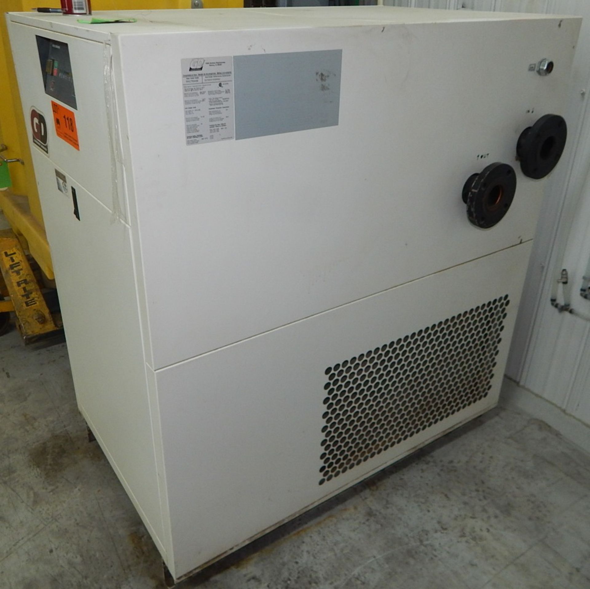 GARDNER DENVER RNC750A5B REFRIGERATED AIR DRYER, S/N: GD750C5750506022 (CI) [SKU 1266] (LOCATED IN - Image 3 of 4