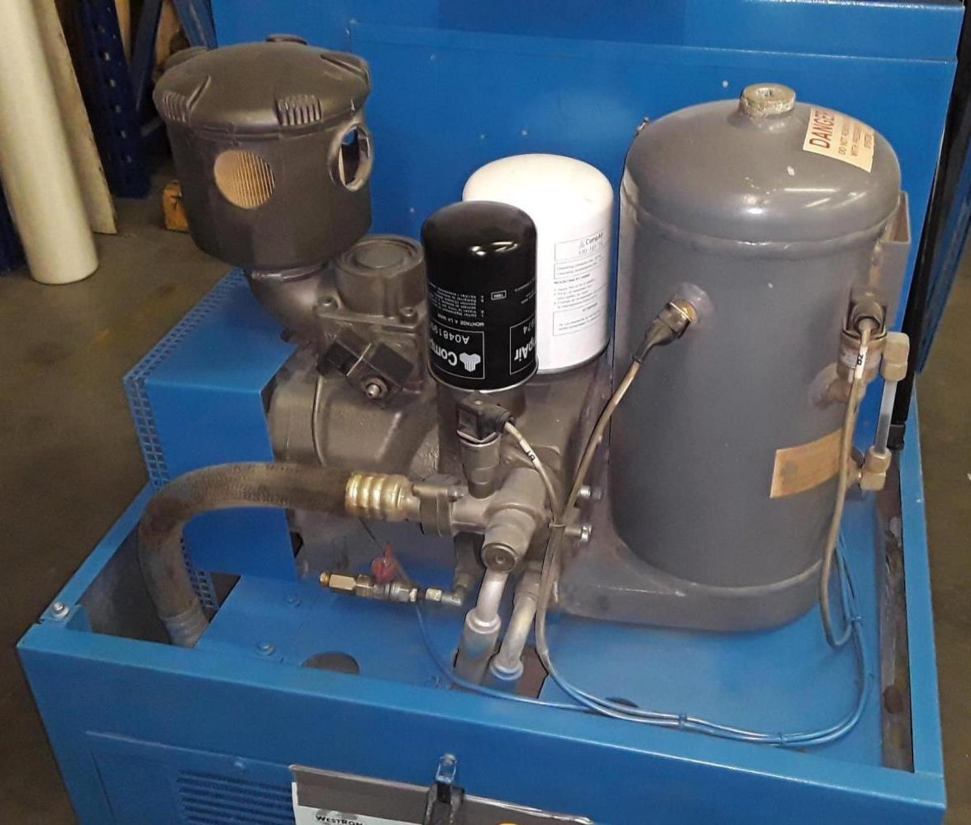 COMPAIR (2003) L18-9 ROTARY SCREW AIR COMPRESSOR WITH 110 CFM, S/N: N/A (CI) [SKU 1382] (LOCATED - Image 2 of 4