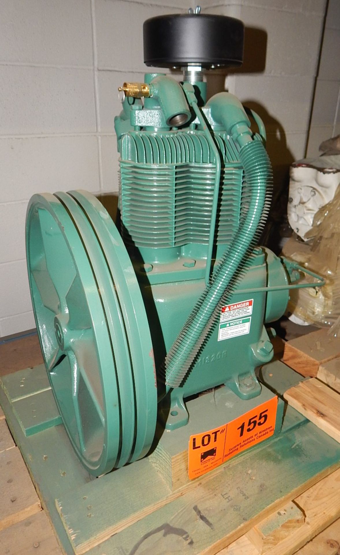 CHAMPION R15 PISTON COMPRESSOR PUMP, S/N: DRO263690 (CI) [SKU N/A] (LOCATED IN EDMONTON, AB) [ - Image 2 of 3