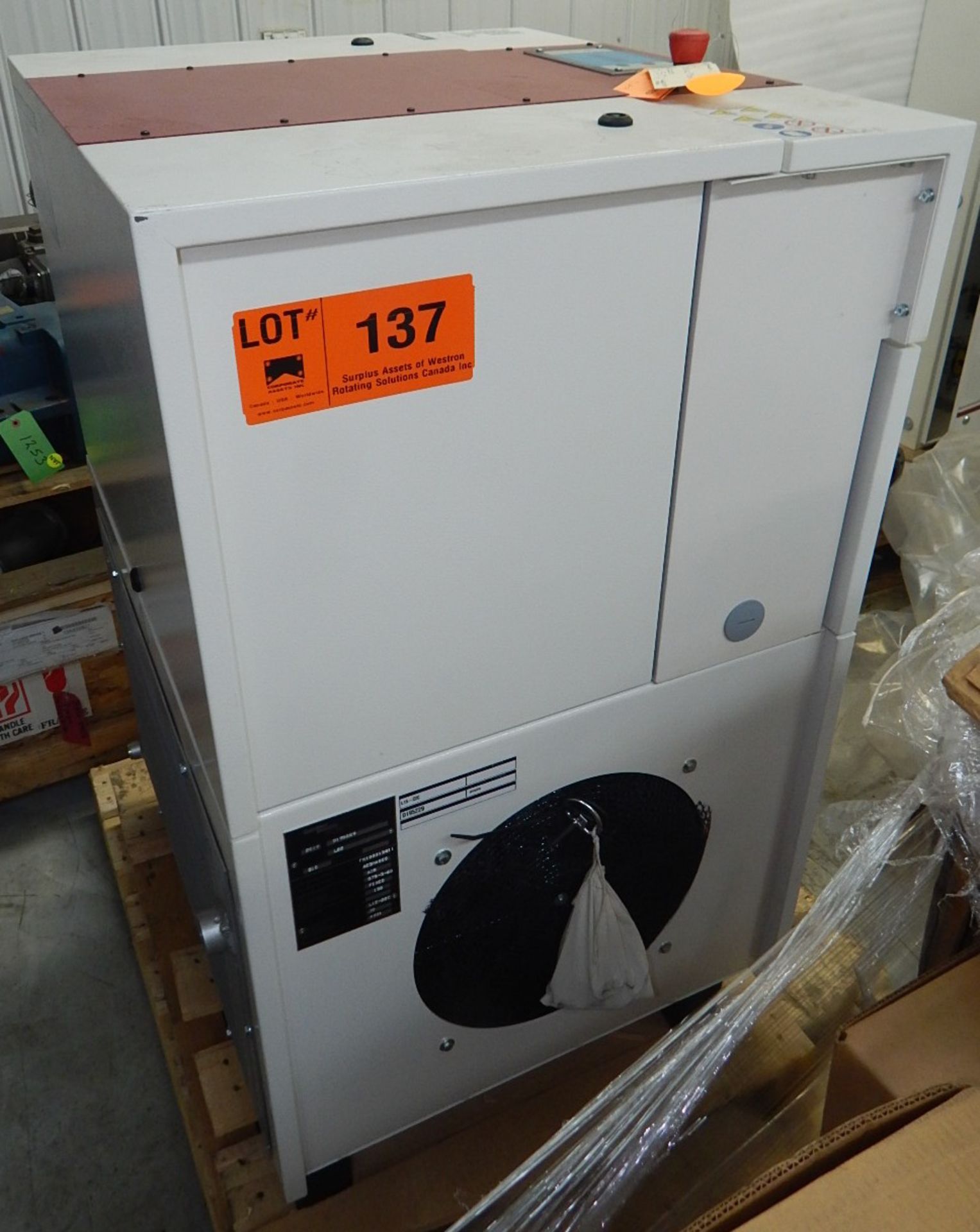 GARDNER DENVER (2019) L22 ROTARY SCREW AIR COMPRESSOR WITH 30 HP, 130 PSI, S/N: D195229 (CI) [SKU