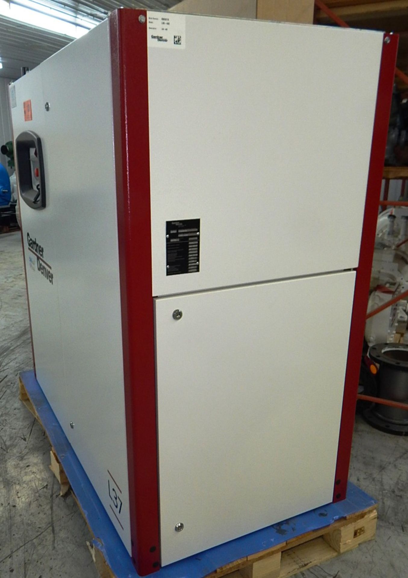 GARDNER DENVER (2019) L30-45E ROTARY SCREW AIR COMPRESSOR WITH 50 HP, 130 PSI, S/N: S583216 (CI) [ - Image 3 of 6