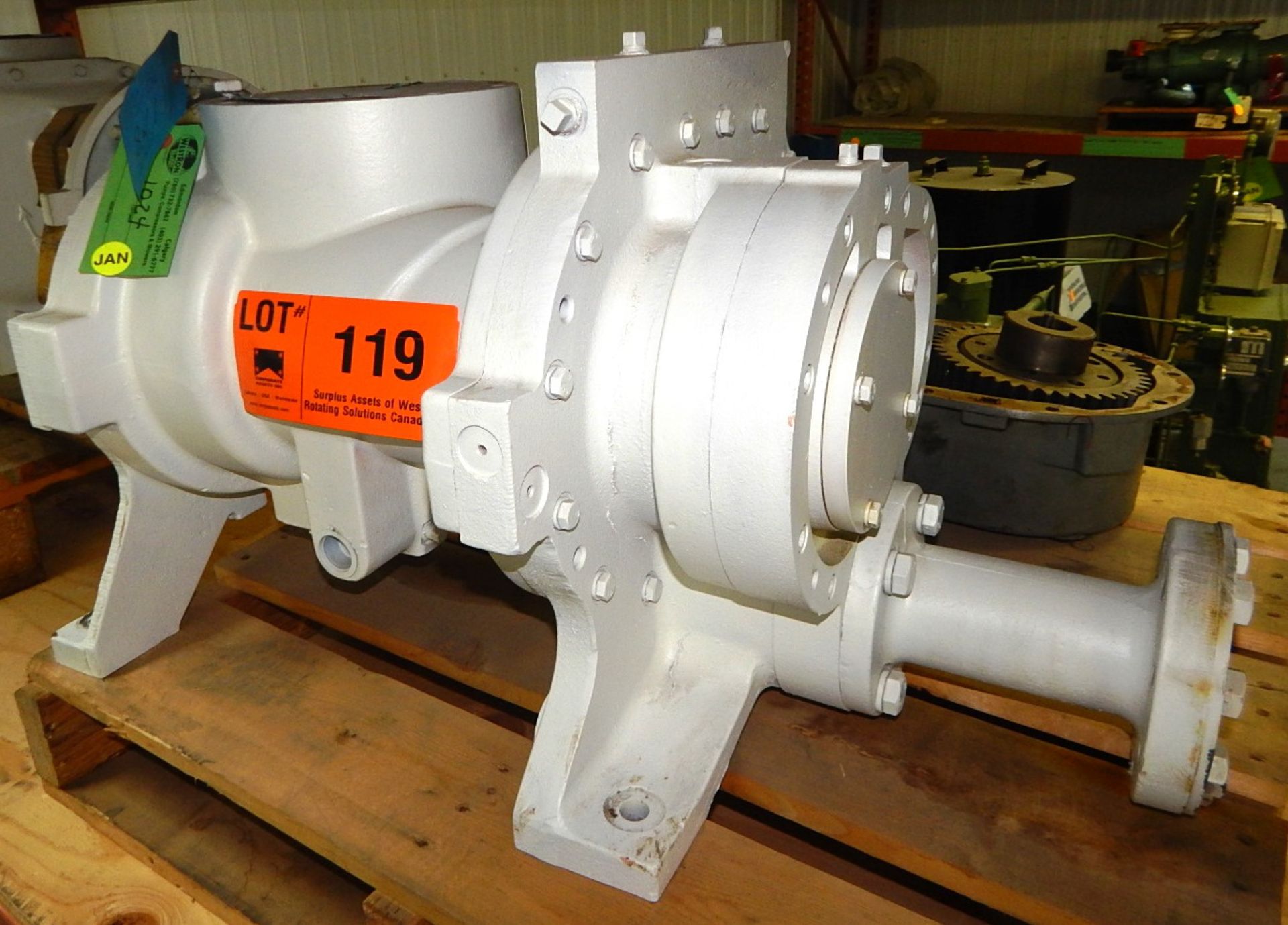 GARDNER DENVER SSFG99B GAS COMPRESSOR, S/N: S169755 (CI) [SKU 1024] (LOCATED IN DIDSBURY, AB) [ - Image 3 of 3