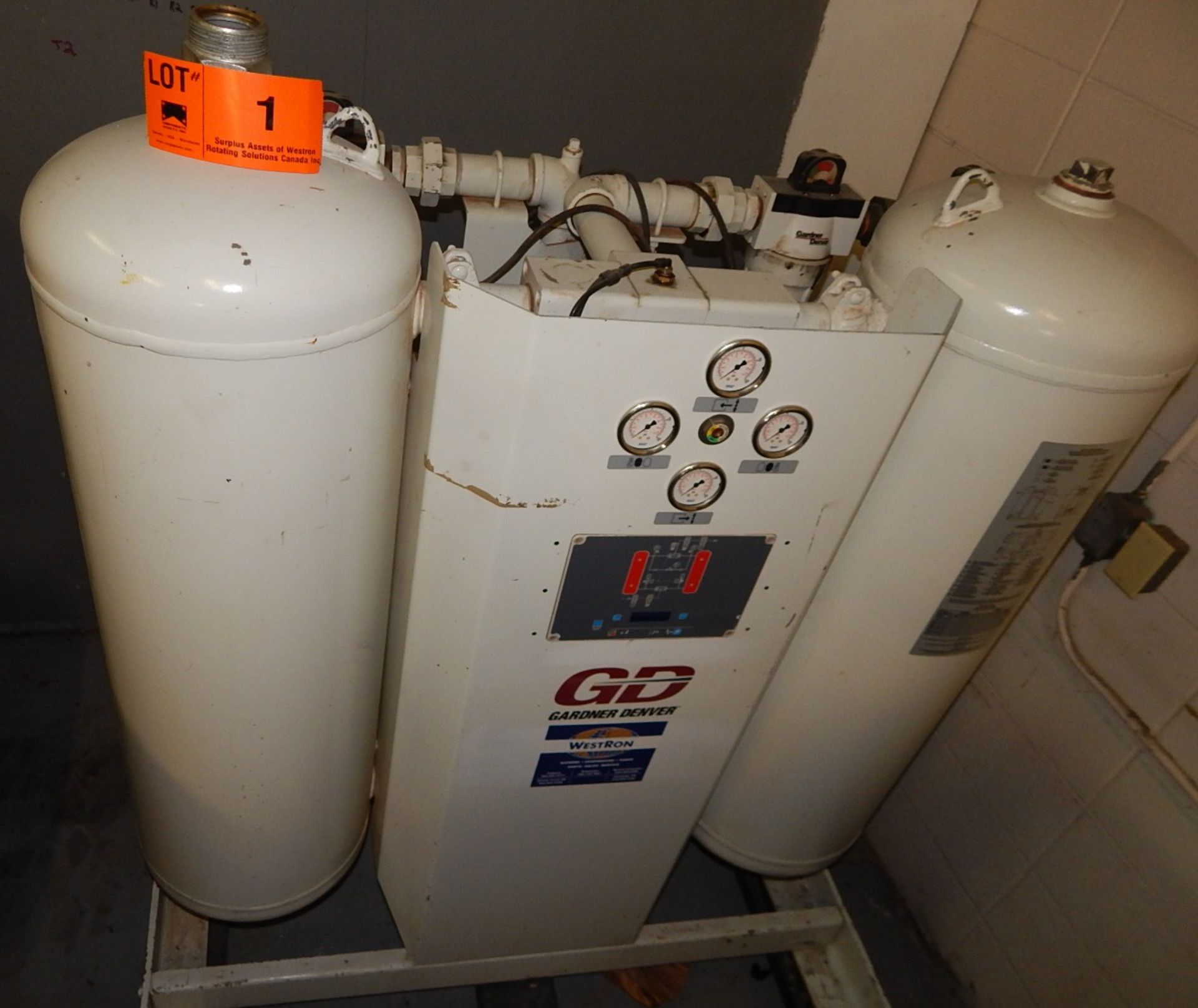 GARDNER DENVER (2015) AIR DRYER, S/N: N/A (CI) (LOCATED IN CALGARY, AB) [RIGGING FEE FOR LOT #1 - $ - Image 5 of 5