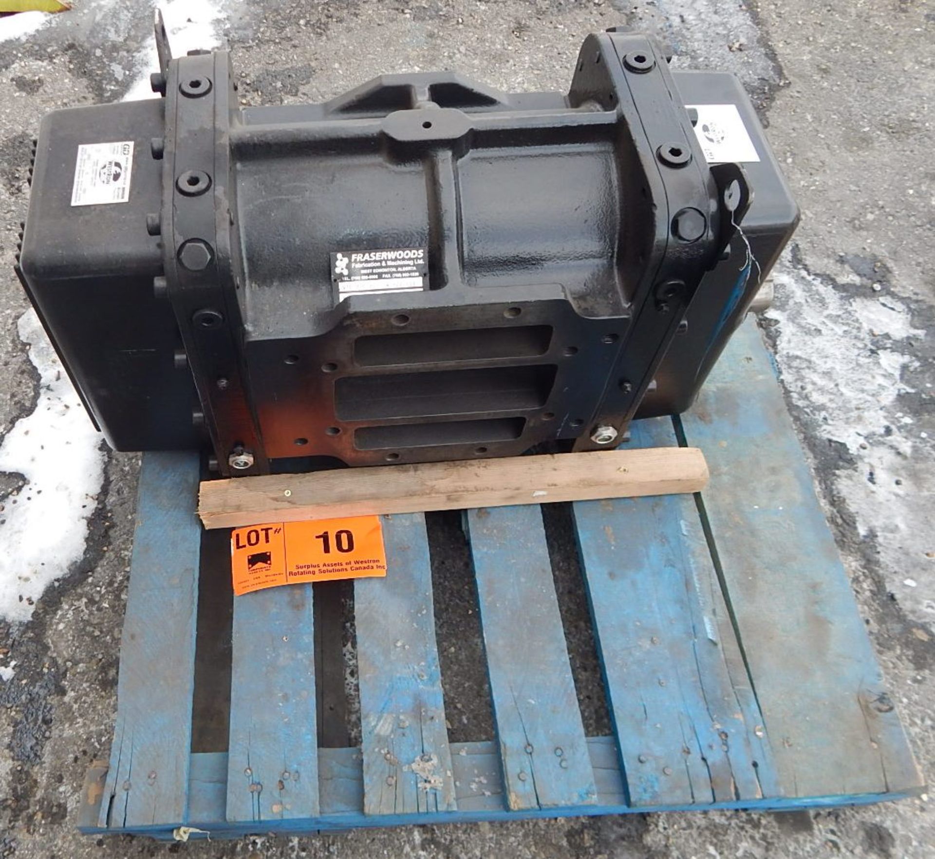 HIBON VTB-820-XL BLOWER, S/N: FWD220616 (CI) (LOCATED IN CALGARY, AB) [RIGGING FEE FOR LOT #10 - $25