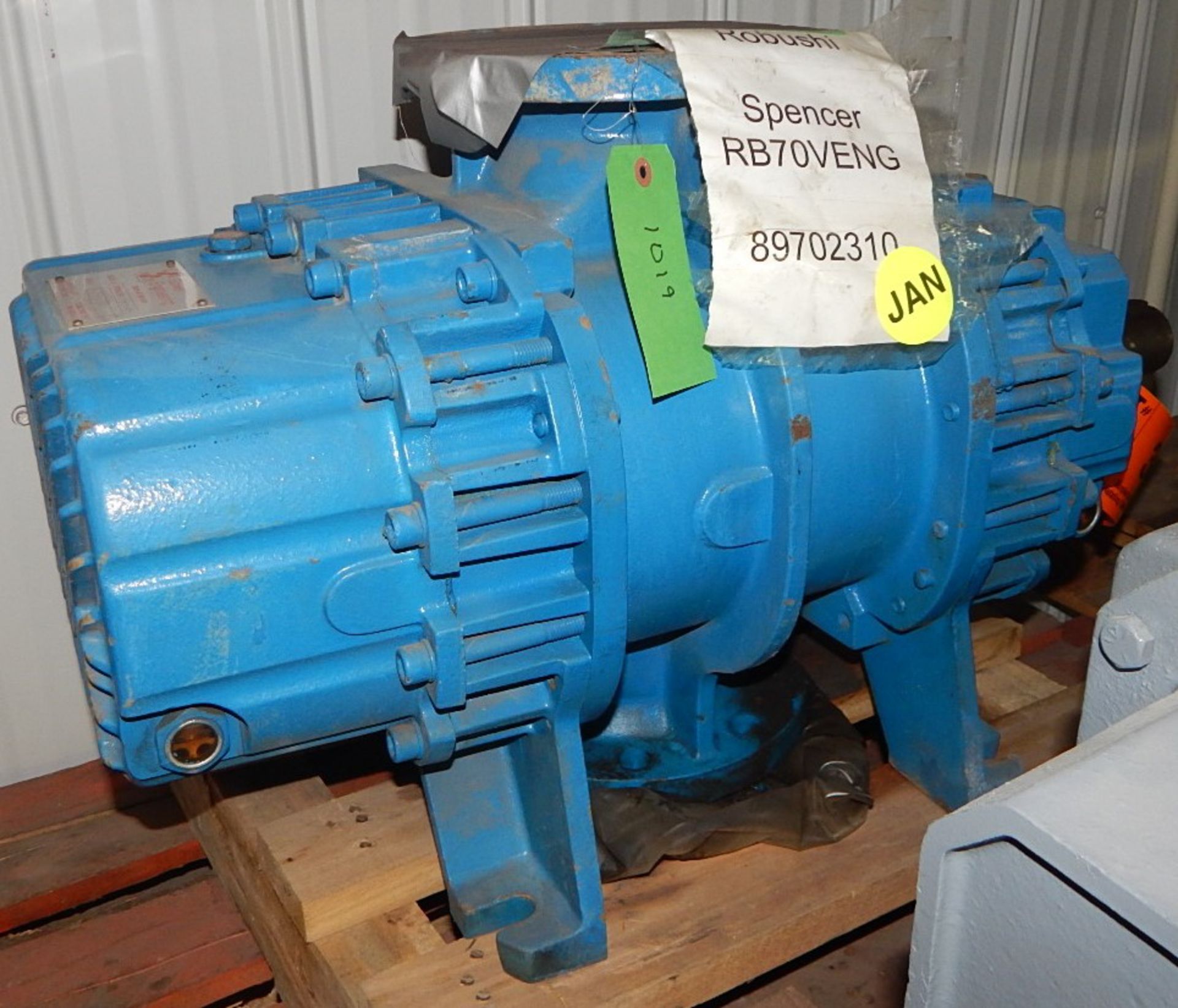 ROBUSHI SPENCER RB70VENG BLOWER, S/N: N/A (CI) [SKU 1019] (LOCATED IN DIDSBURY, AB) [RIGGING FEE FOR - Image 2 of 3