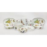Quantity of Royal Worcester Evesham porcelain tableware to include pair circular tureens and covers,