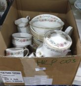 Royal Albert 'Belinda' part dinner and tea service (1 box)