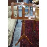 20th century eastern hardwood music stand on three legs