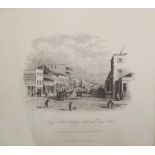 Series of black and white modern prints of scenes of Sydney, Australia, printed by Sands & Kenny,