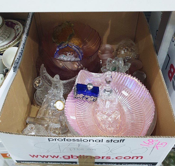 Assorted glassware including vases, fruit basket, water jugs, wines, brandies, sherry tumblers, - Image 3 of 3