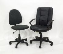 Two office chairs