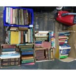 Quantity of hardback and antiquarian books including poetry, cookery, collecting, etc (5 boxes)