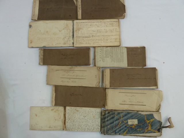 Maria Edgeworth Large quantity of sketchbooks/notebooks believed being notes for various of her - Image 8 of 9