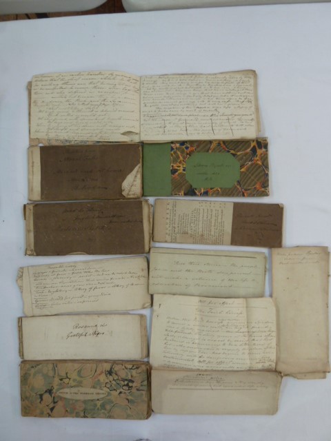 Maria Edgeworth Large quantity of sketchbooks/notebooks believed being notes for various of her - Image 7 of 9