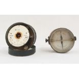 Telegraph Works Silvertown of London compass and Ohmmeter marked 'Edelmann of Muchen' (2)