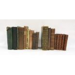 Quantity of antiquarian books including: Dickens, Charles "Little Dorrit", Chapman & Hall 1863,