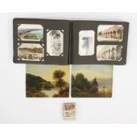 Assorted postcards including albums