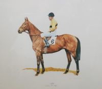 After G. Keane Colour print Arkel, Jockey Pat Taff and  After Philipp Colour print, Shergar, 148/