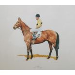 After G. Keane Colour print Arkel, Jockey Pat Taff and  After Philipp Colour print, Shergar, 148/