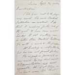 Large quantity of letters from R. Hunter to Maria Edgeworth, various dates dating from 1814