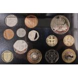 2010 executive proof coin set in wooden box