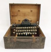 Service Blick typewriter in case