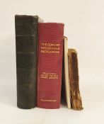 "English Housekeeper Cookery Book", lacking boards, early chapters, very damaged "Catalogue Musee