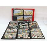 Extensive accumulation of world stamps, mainly mint GB booklets and Channel Islands, Isle of Man,