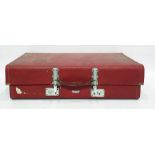 Revelation red bound suitcase